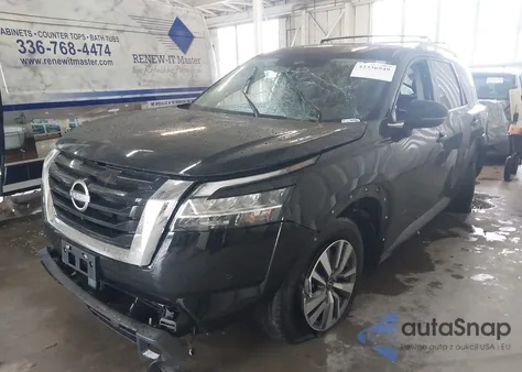2023 Nissan Pathfinder Sl 4Wd from USA, damaged, VIN 5N1DR3CC3PC209493